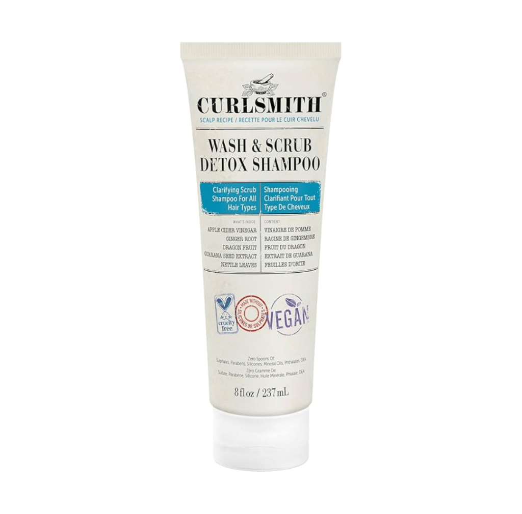 Curlsmith Wash & Scrub Detox Probiotic Shampoo