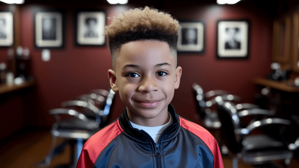 Curly Hair Fade