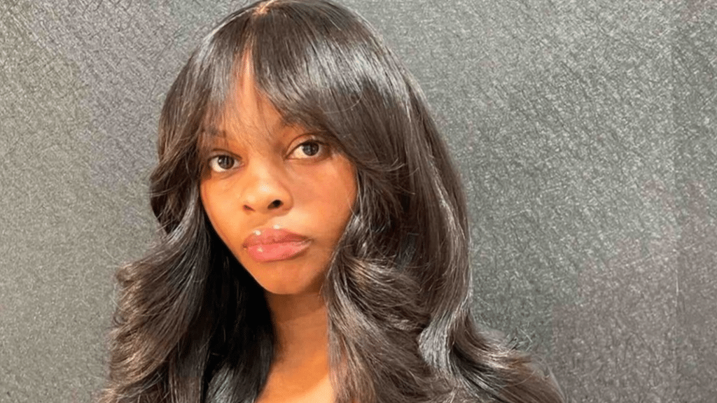 Long Layers with Side Bangs