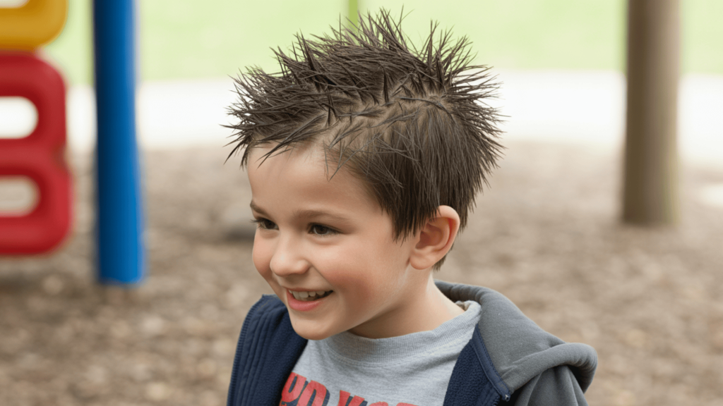Messy Spiky Haircut