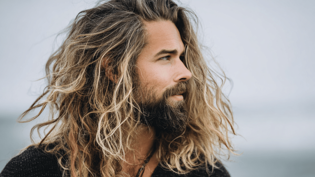 Messy, Tousled Viking Hair