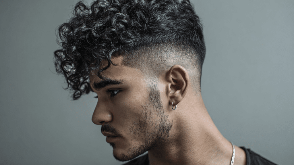 Perm + Skin Fade Combo