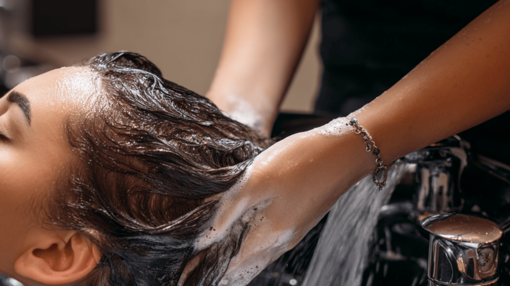 Rinsing (10-15 minutes)