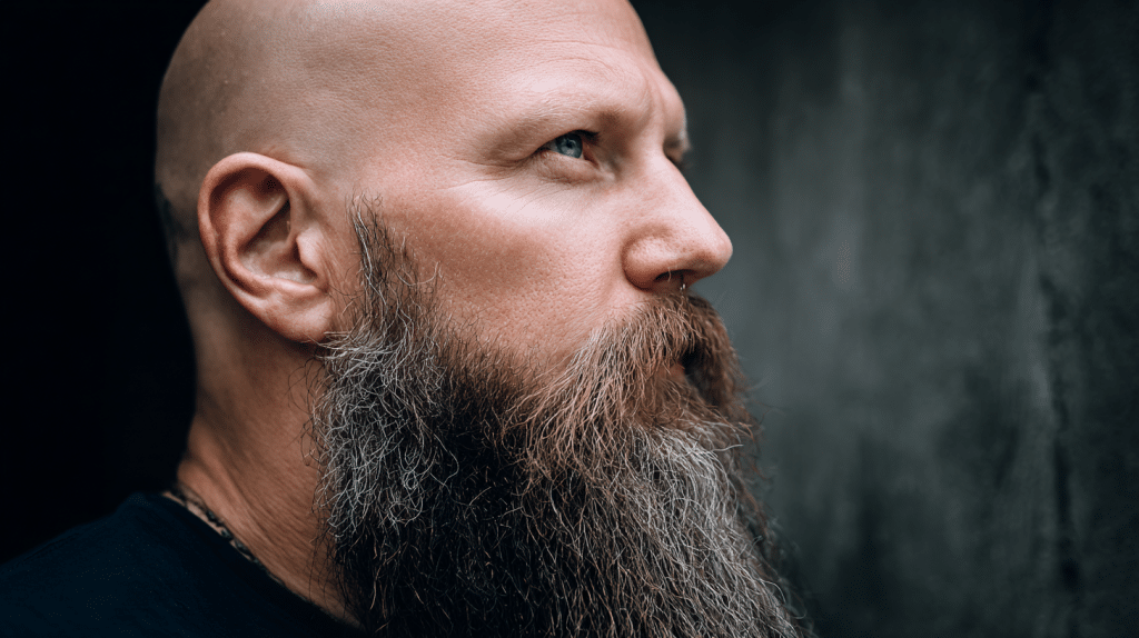 Shaved Head with BeardShaved Head with Beard