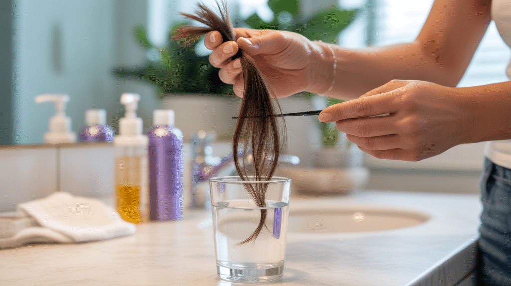 hair porosity test