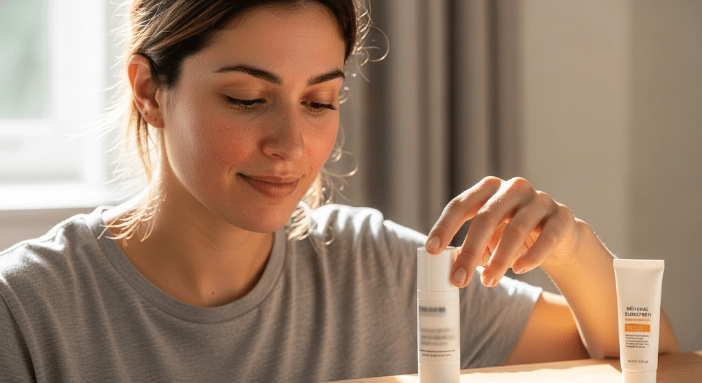 Avoiding-Strong-Skincare-And-Sunlight-After-Microneedling