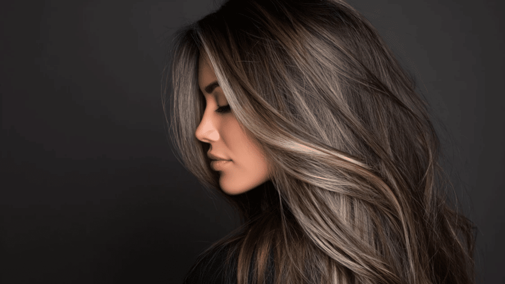 Cool-Toned Ombré Balayage