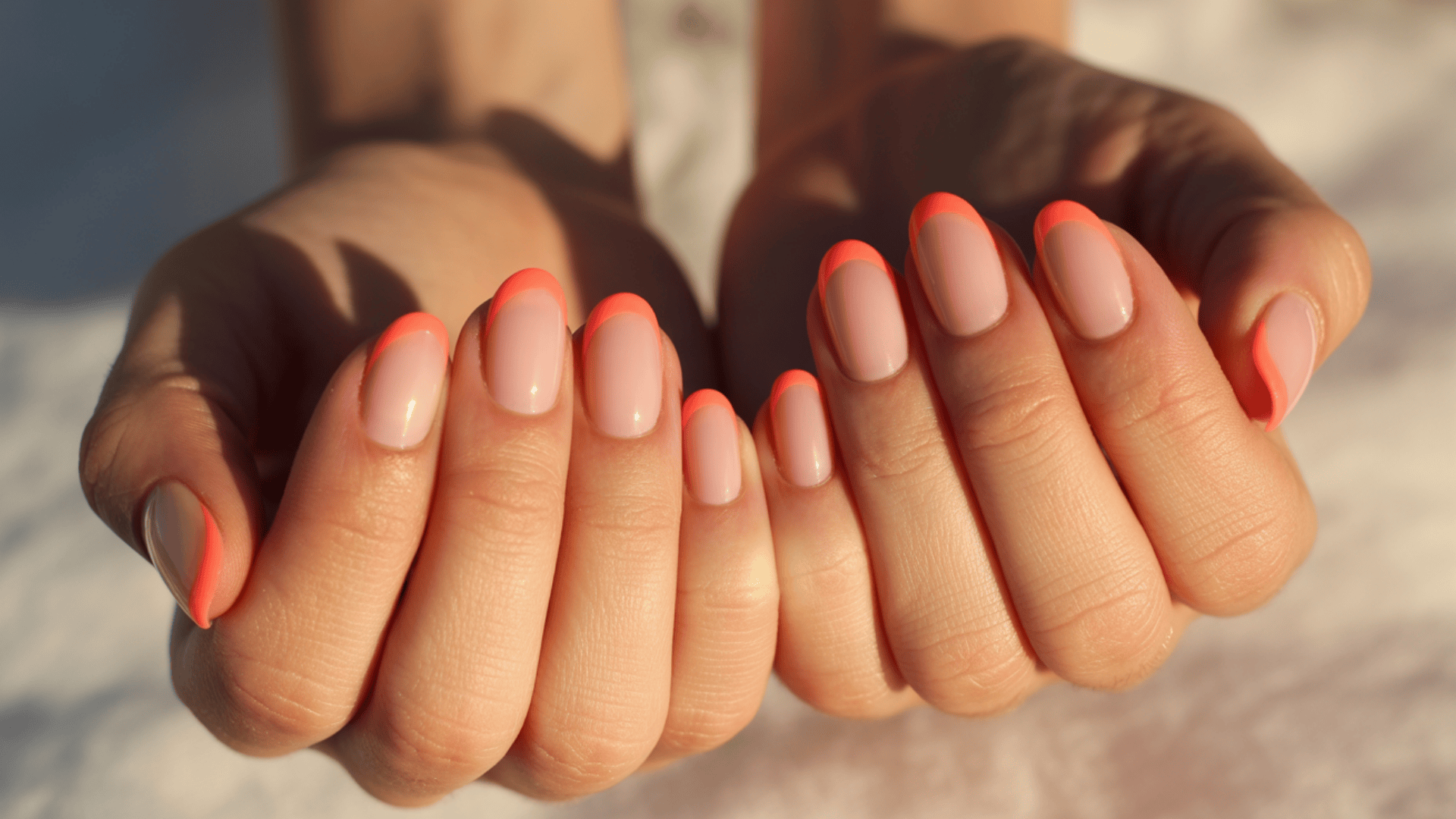 Coral Sunset Summer Look