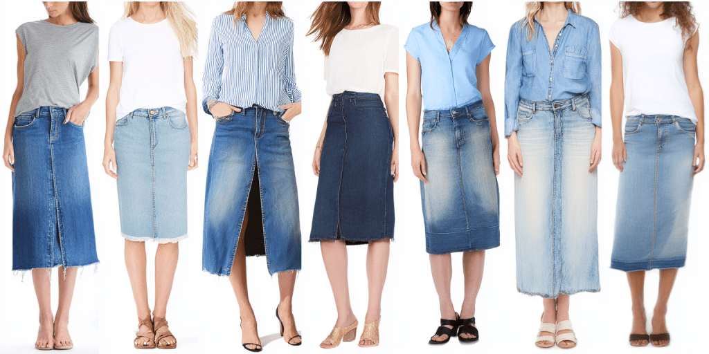 Denim Skirt