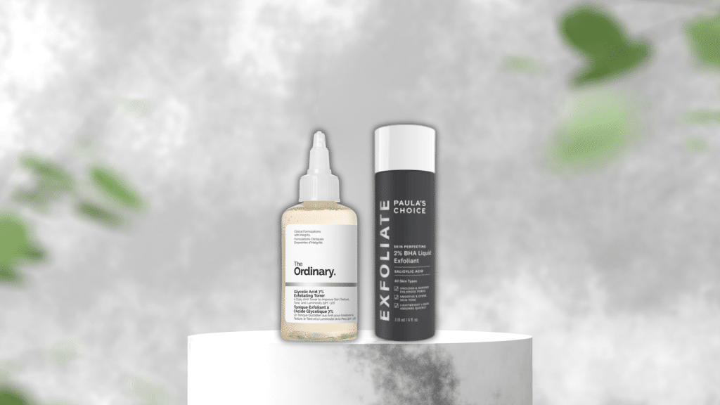 Exfoliating Toners