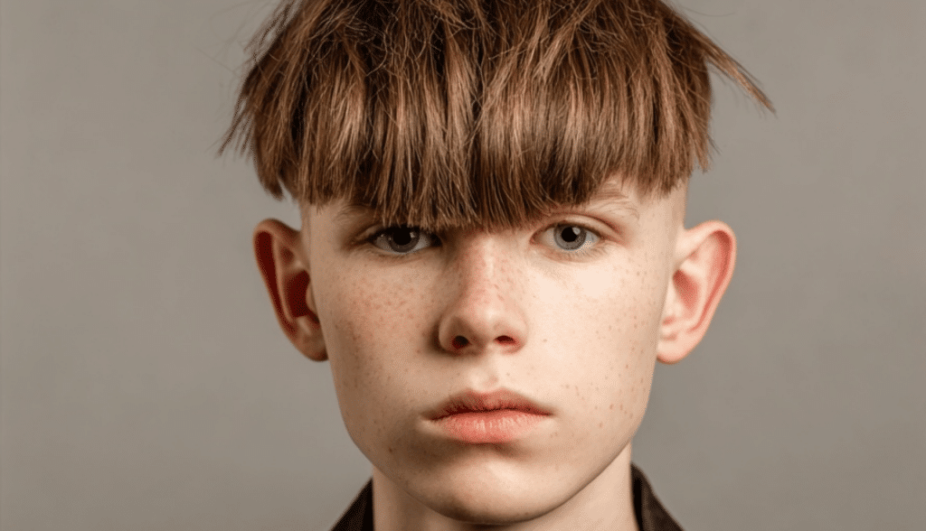 Long Fringe Undercut