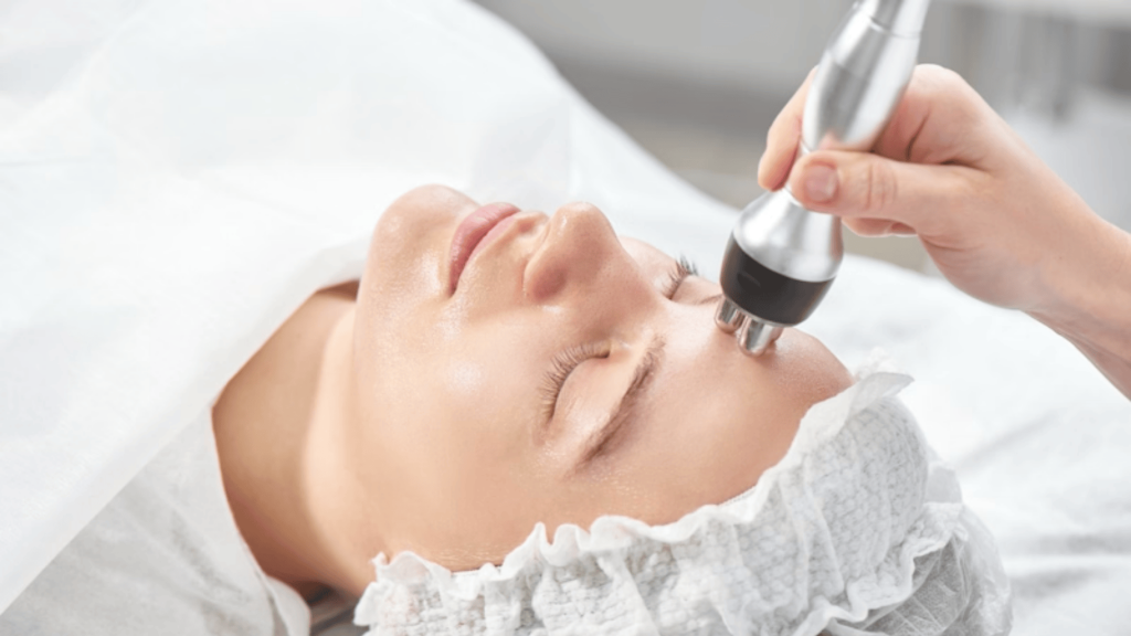 Radio frequency skin tightning