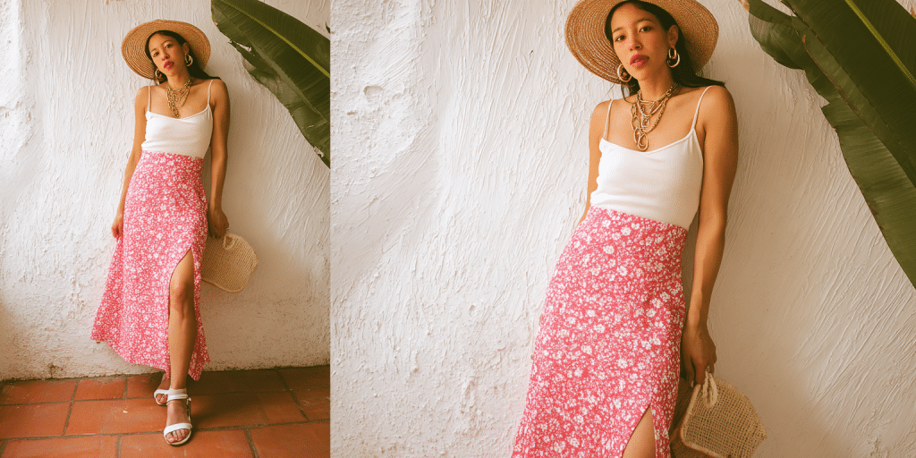 Slit Skirt