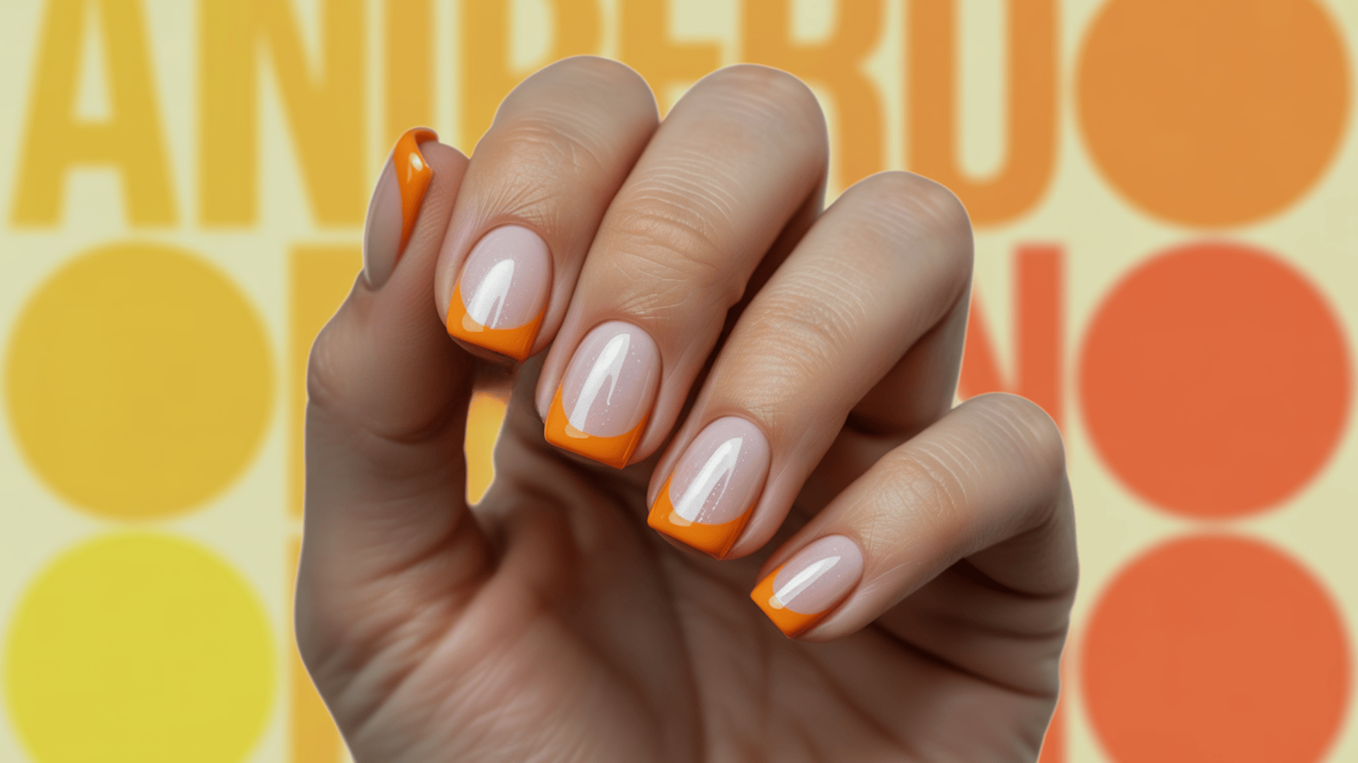 Tangerine Retro Orange