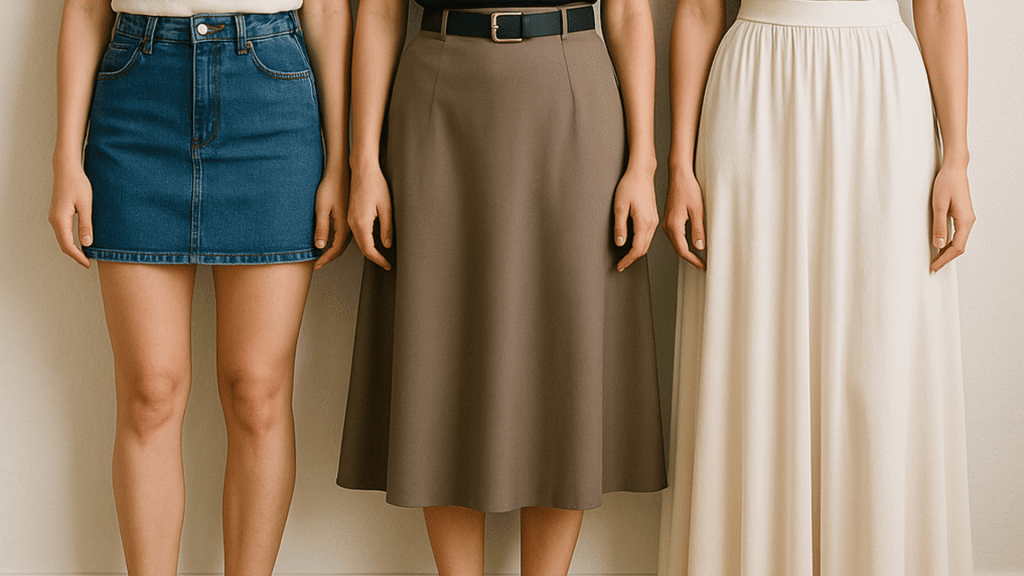Types of Skirts Based on Length