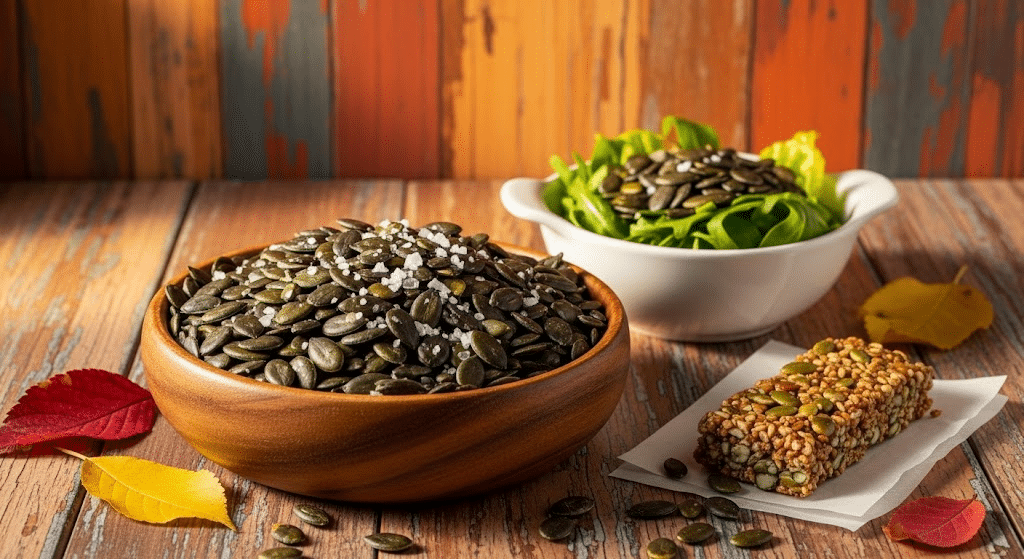 Zinc-And-Magnesium-Rich-Pumpkin-Seeds-For-Hair-Growth