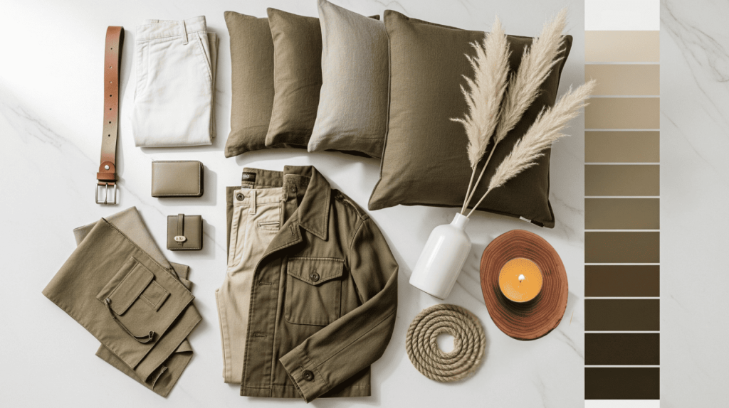 khaki-color