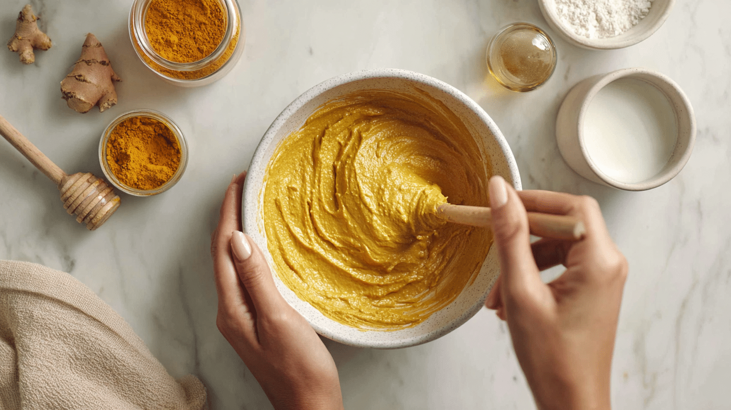 turmeric face mask