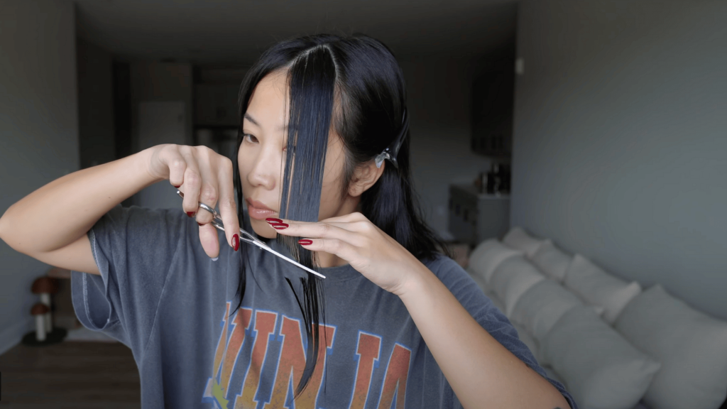 Blend with Thinning Shears