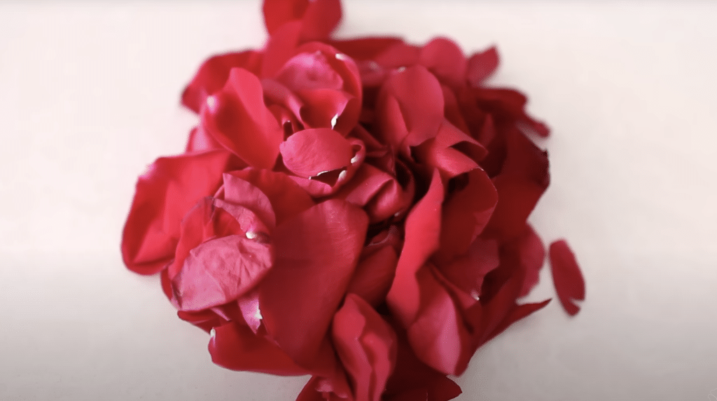 Get the petals ready