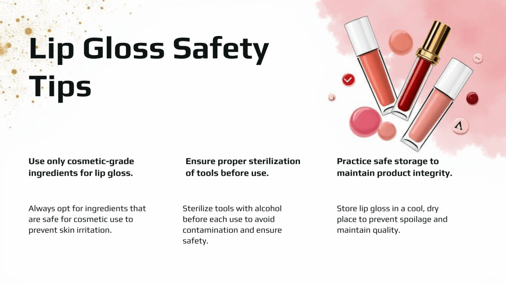 Lip Gloss Safety Tips