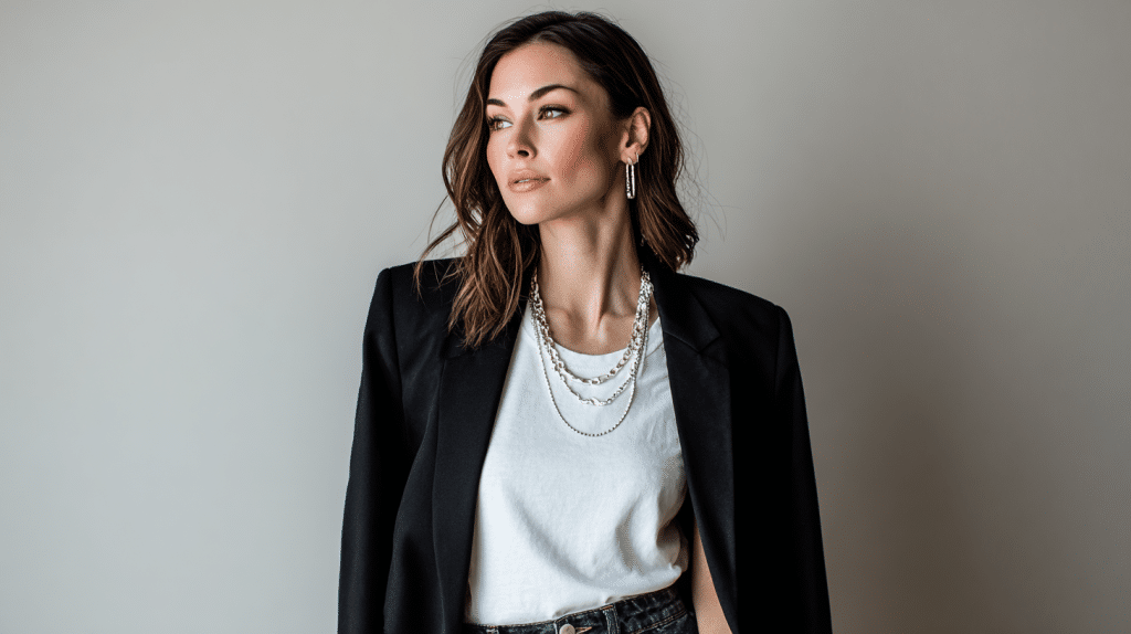 black blazer