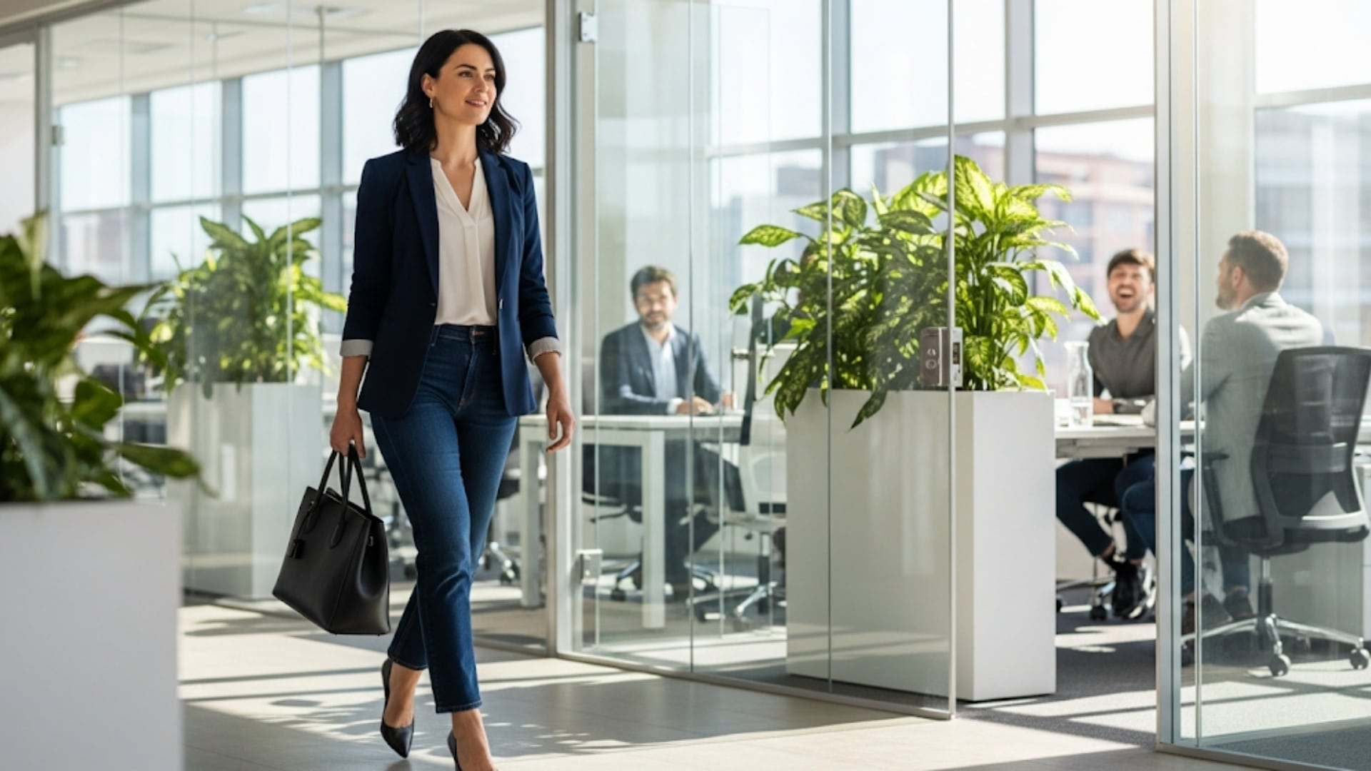 can i wear jeans for business casual