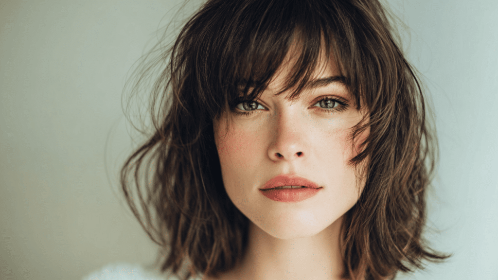 Classic Blowout bangs