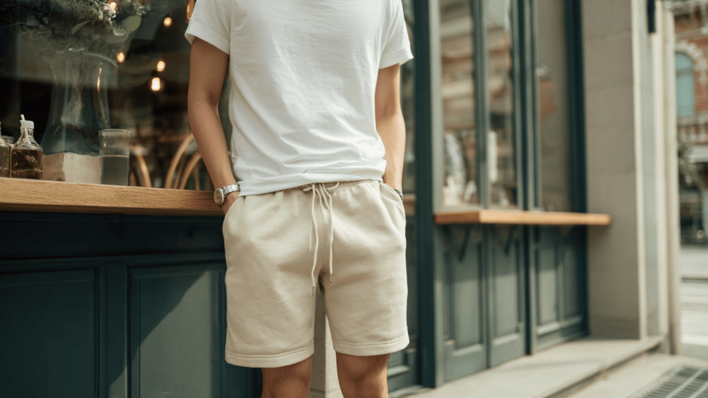 drawstring shorts