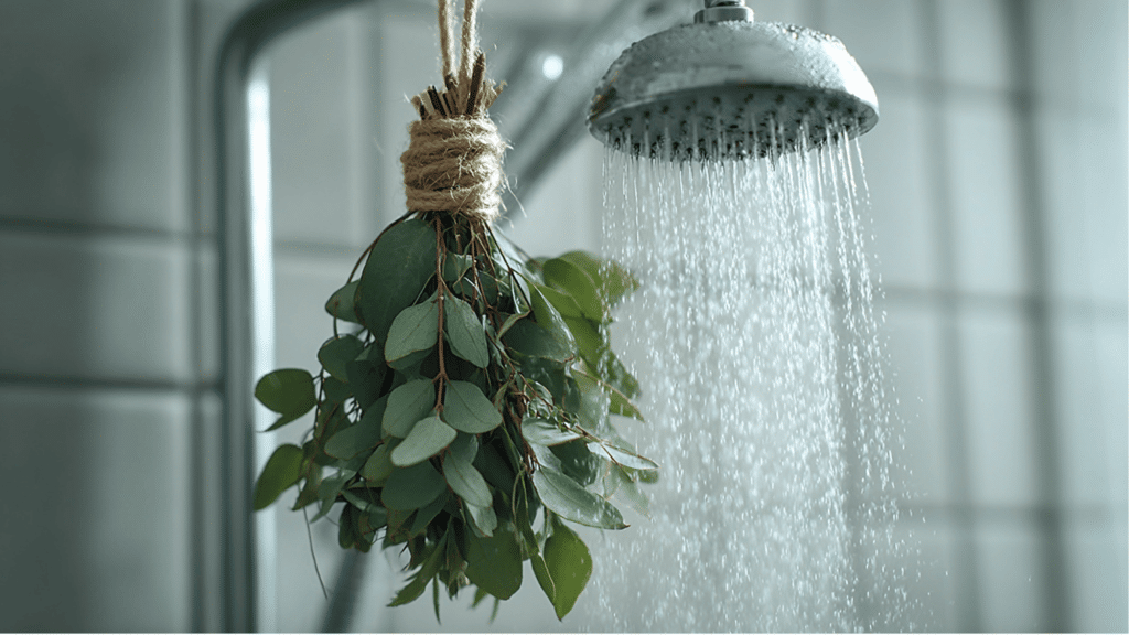 How to make a eucalyptus shower bundle