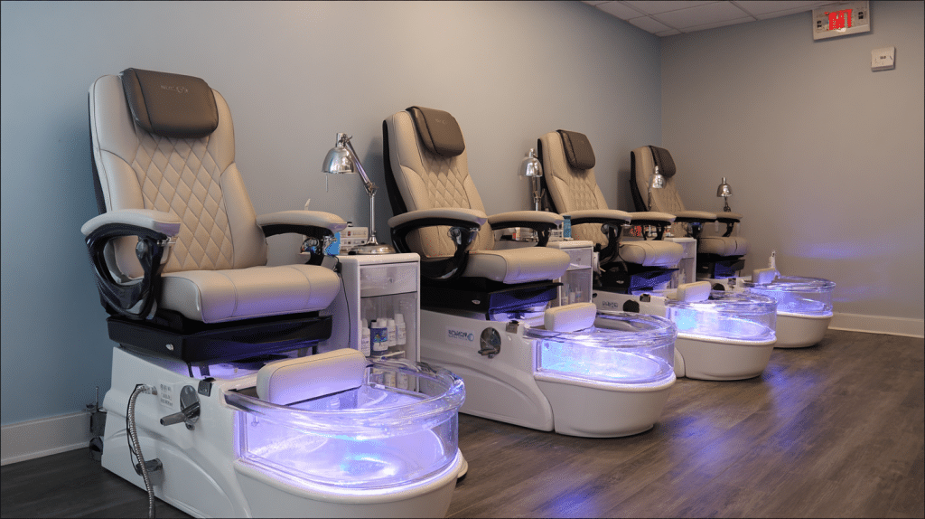 types of pedicure