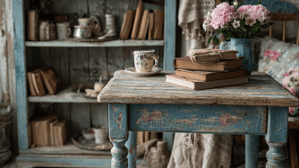 Distressed Wooden Furniture