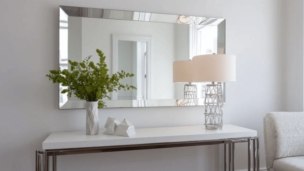 Frameless Modern Mirror