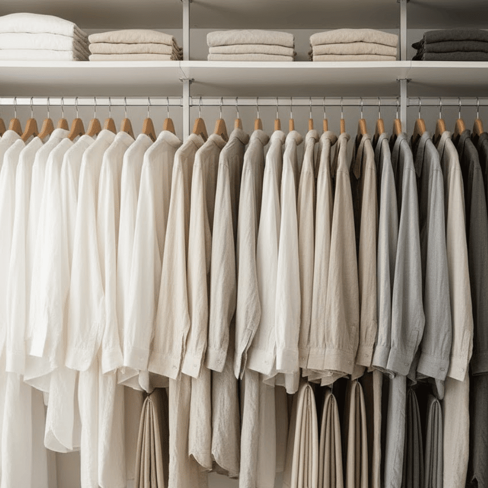 Group Garments by Shade, Outfits Saving Time