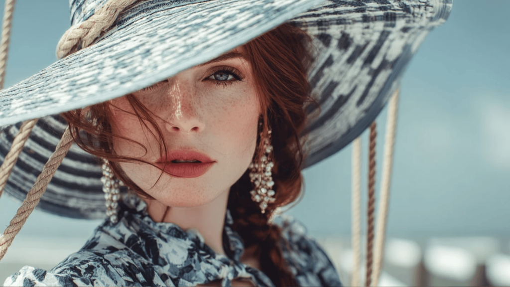 Nautical Touches and Bold Florals