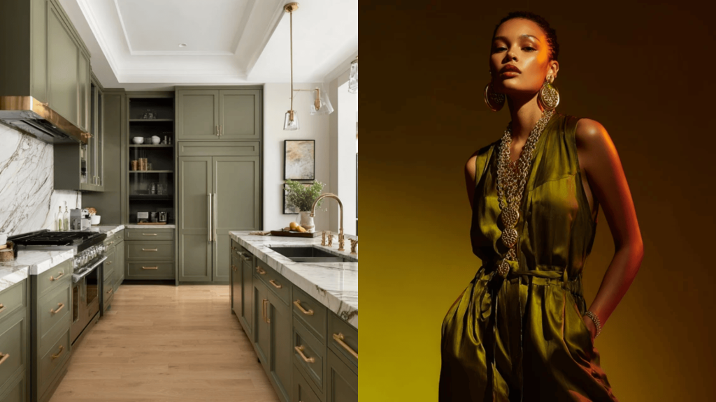 Olive With Gold