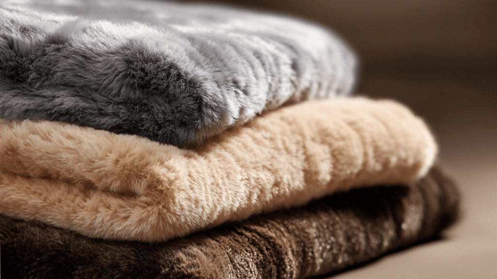 Plush Fabrics and Luxe Textures