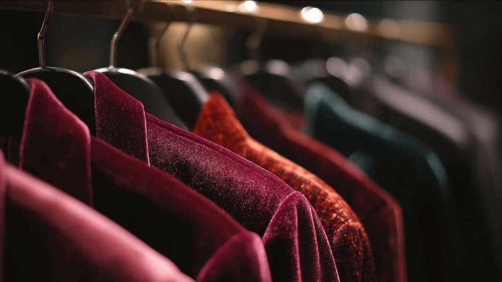 Rich Reds and Jewel Tones