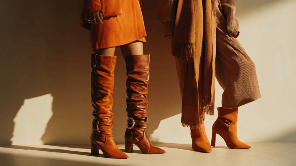 Statement Boots and Bold Accessories