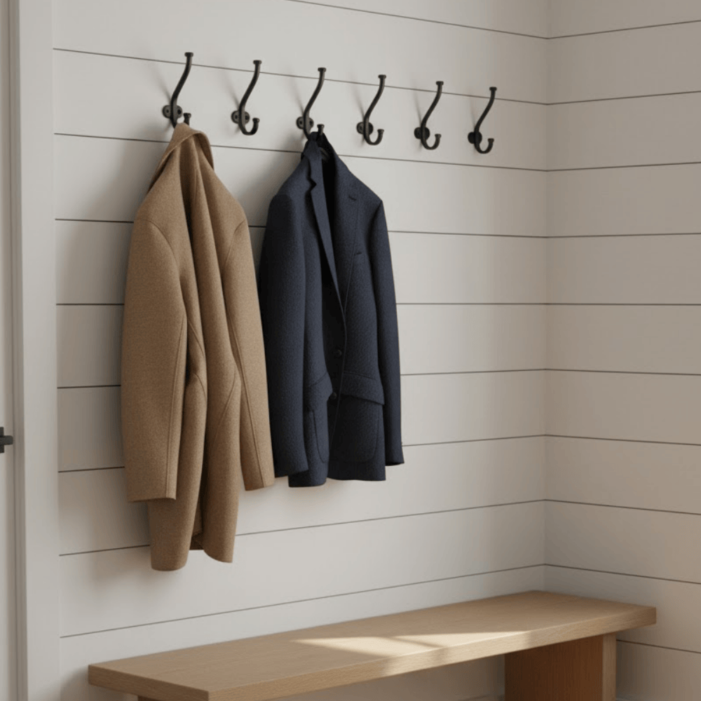 Suspend Bulky Pieces (Coats, Blazers) 