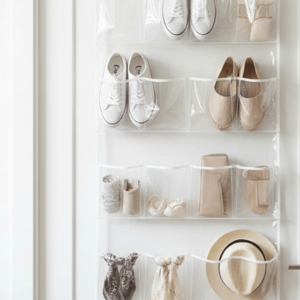 Suspend Over-Door Organizers for Footwear, Accessories 