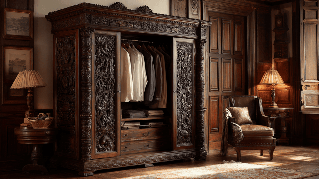Tall Armoire for Bedroom Storage