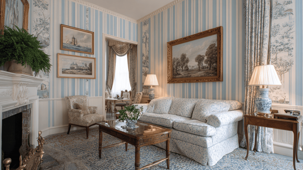 Toile or Striped Patterns