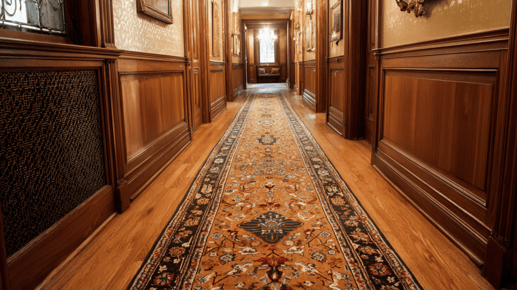 Runner Rug in the Hallway for Warmth
