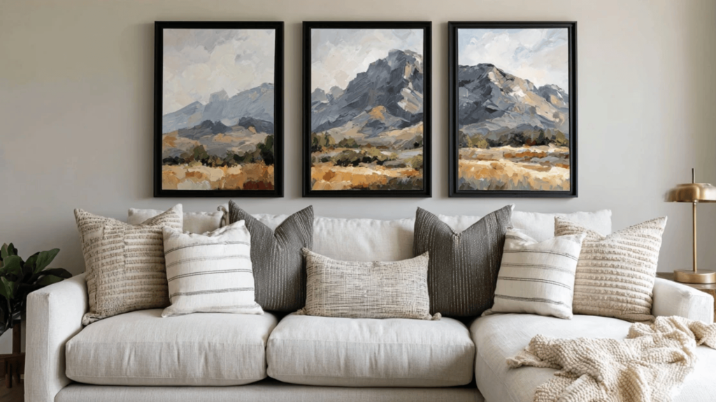 Triptych or Split Panel Art