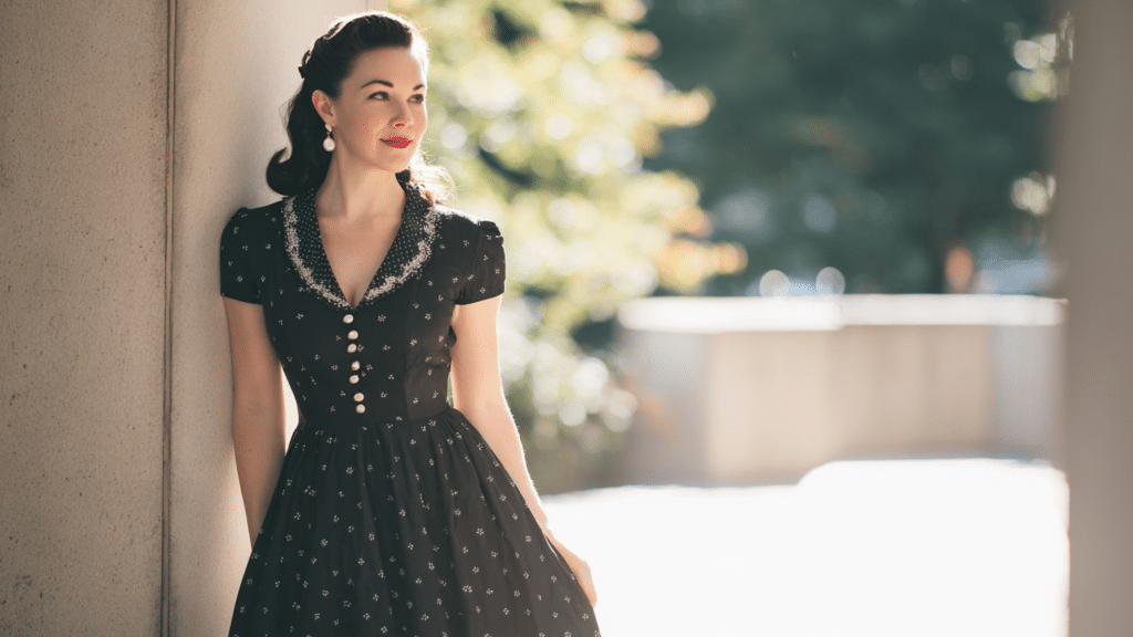 Vintage-Inspired Tea Length Dresses