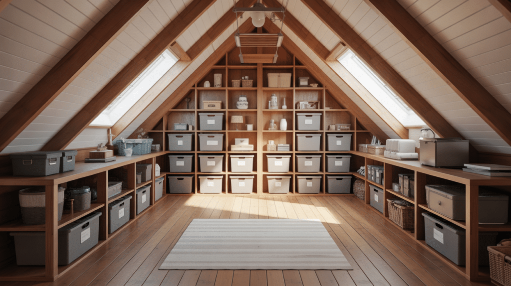 Smart Attic Storage Ideas for Every Home - Rumbie