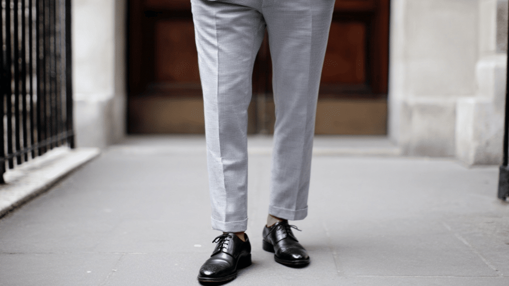black shoes