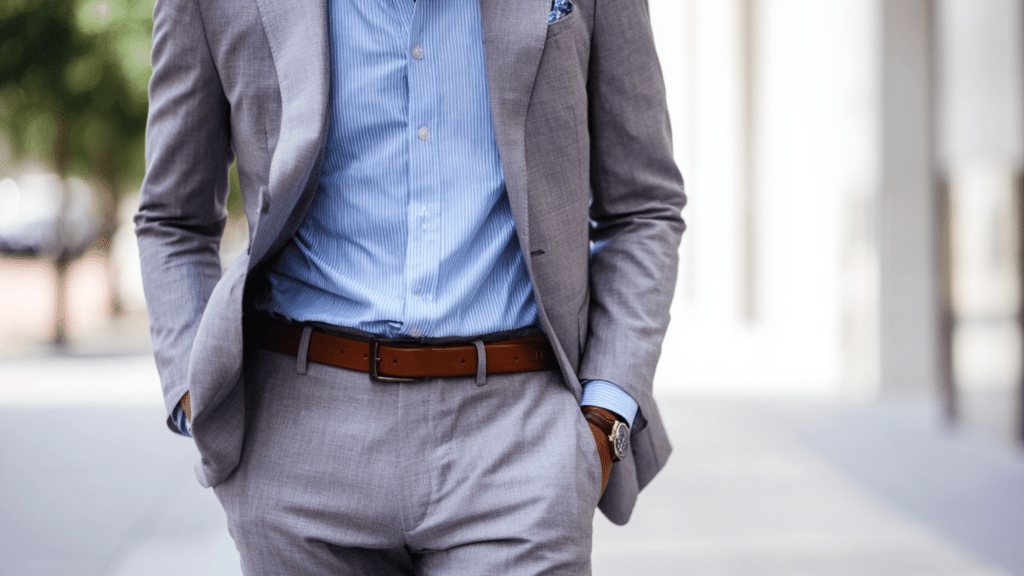 blue shirt