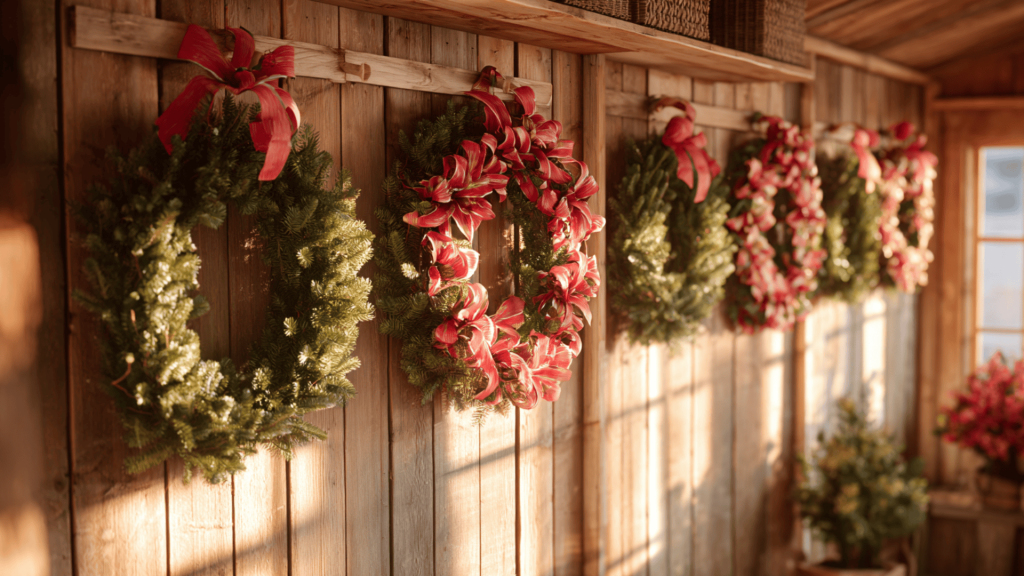 hanging wreaths